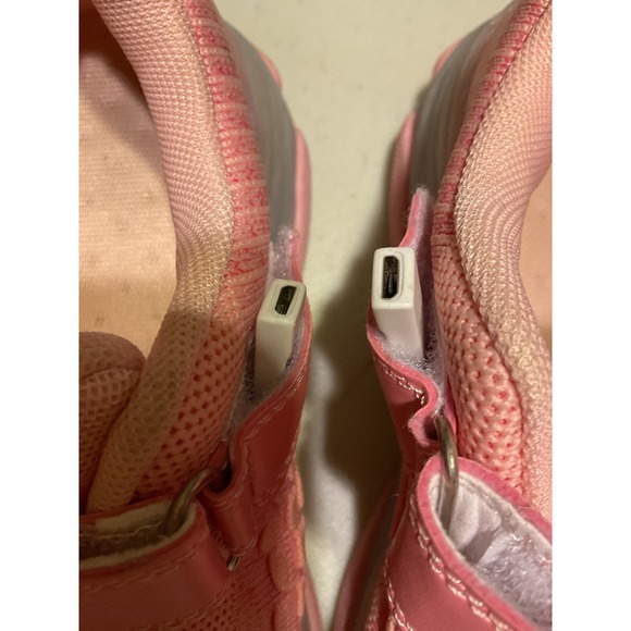 Pink Boulugo Kids Shoes with Wheels and Lights Size 40 - Picture 3 of 8
